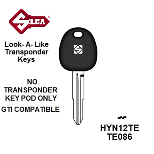 Silca HYN12TE - Hyundai Transponder (Without Chip) TP00HY-9P1 CTP520