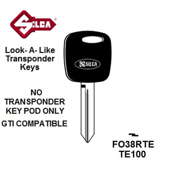 Silca FO38RTE - Ford Transponder (Without Chip) TP00FO-15DP CTP513