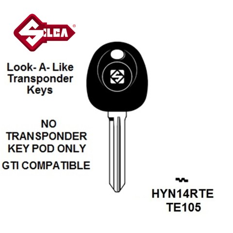 Silca HYN14RTE - Hyundai Transponder (Without Chip)...