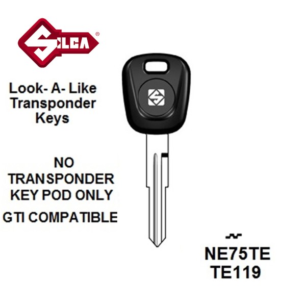 Silca NE75TE Land Rover - Transponder (Without Chip) TP00NE-52P2 CTP614