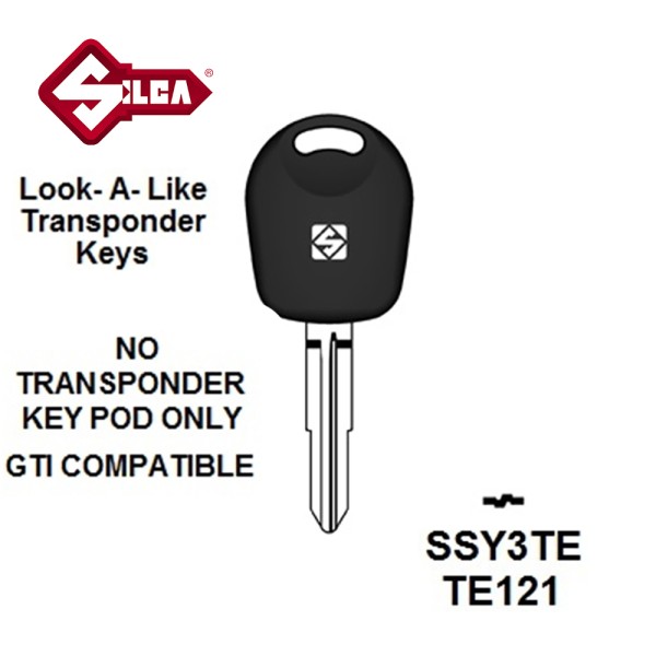 Silca SSY3TE Ssangyong Transponder (Without Chip)