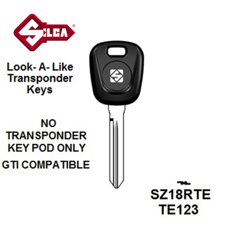 Silca SZ18RTE Suzuki Transponder (Without Chip)