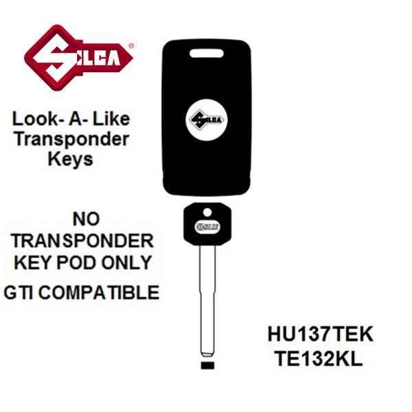 Silca HU137TEK MH Electronic Keyless For Volvo (No Chip)