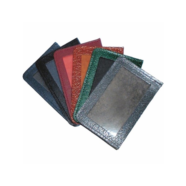 Birch Leather Single Bus Pass Holder Assorted Colours
