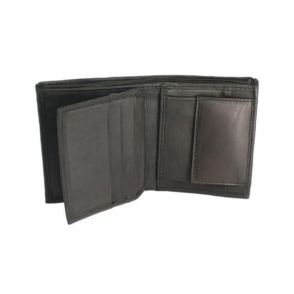 Birch Nappa Leather Shirt Wallet Black. Special Clearance 25% Discount