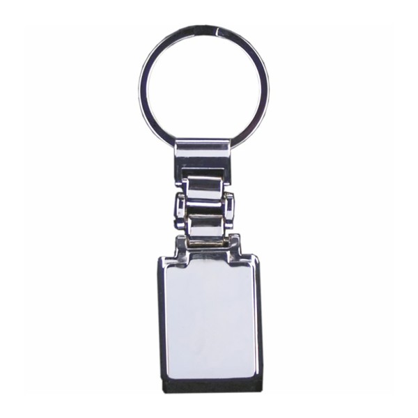 Wide Metal Bar Key Ring Ideal for Engraving