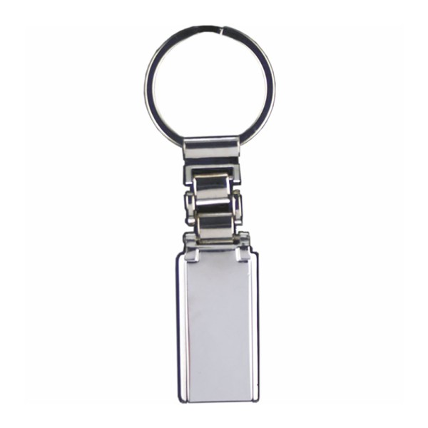 Slim Metal Bar Key Ring Ideal for Engraving