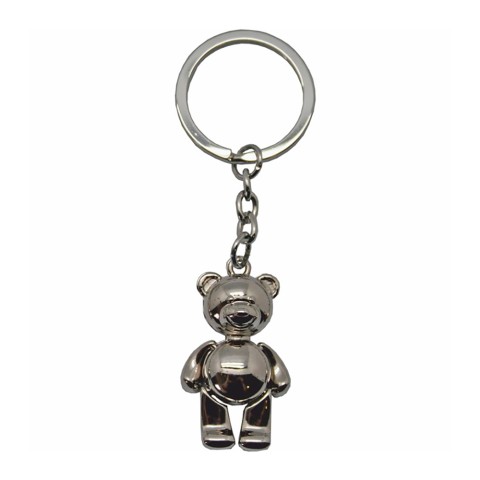 Teddy Bear Metal Key Ring With Moving Arms And Legs