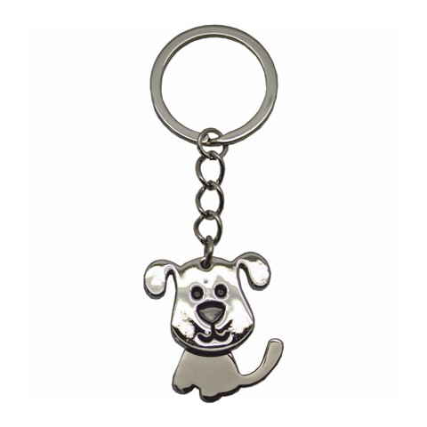 Nodding Dog Metal Key Ring 