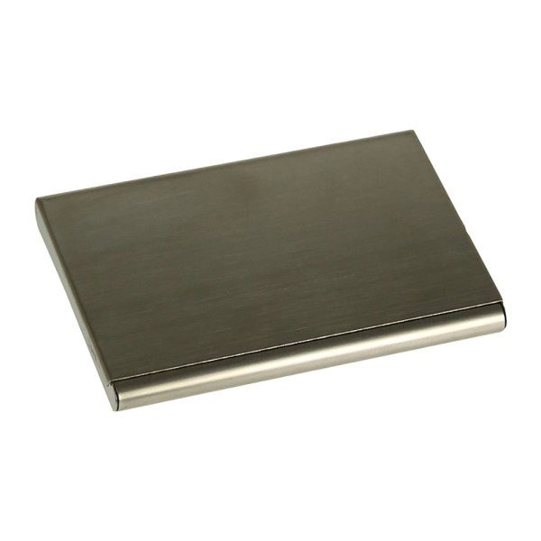 Business Card Case Brushed Stainless Steel Special Clearance Promotion Whilst Stocks Last