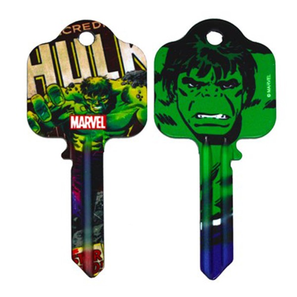 Licensed Keys - The Incredible Hulk Silca Ref UL054