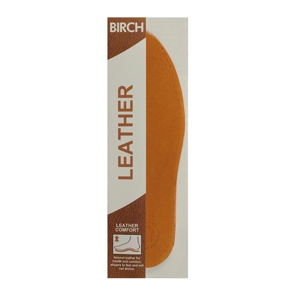 Birch Leather Insoles Ladies One Size