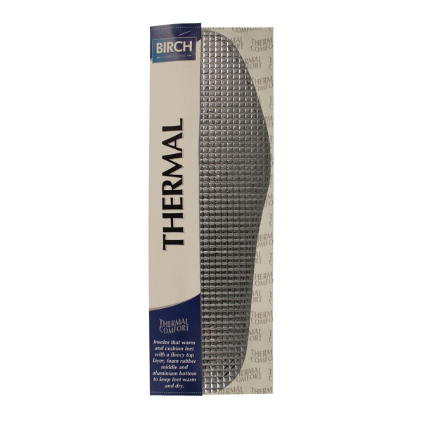 Birch Thermal Insoles One Size