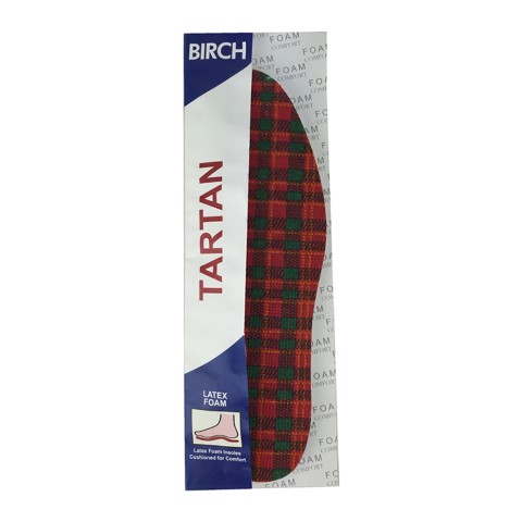 Birch Tartan Insoles Ladies