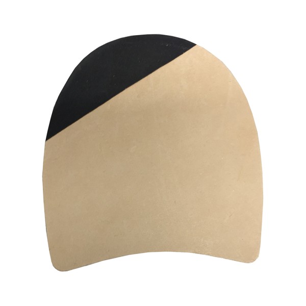 Premium Leather Heel With 1/4 Rubber Tip
