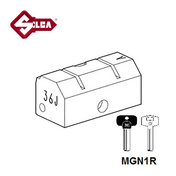 D744365ZB - 36J Magnum Jaw - Futura Code Cutting Machine