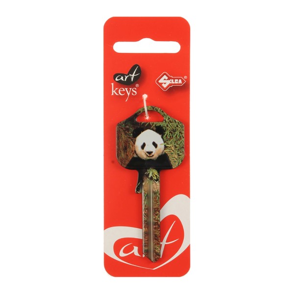 Art Key 5998 UL054 Panda A6 On Red Silca Card