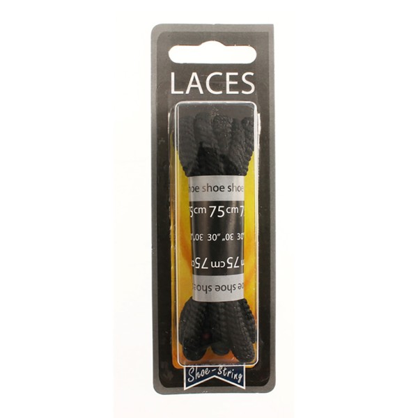 Shoe-String Blister Pack Laces Polyvelt (6 Pairs)