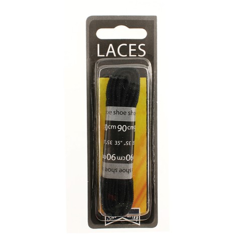 Shoe-String Blister Pack Laces Flat (6 Pairs)