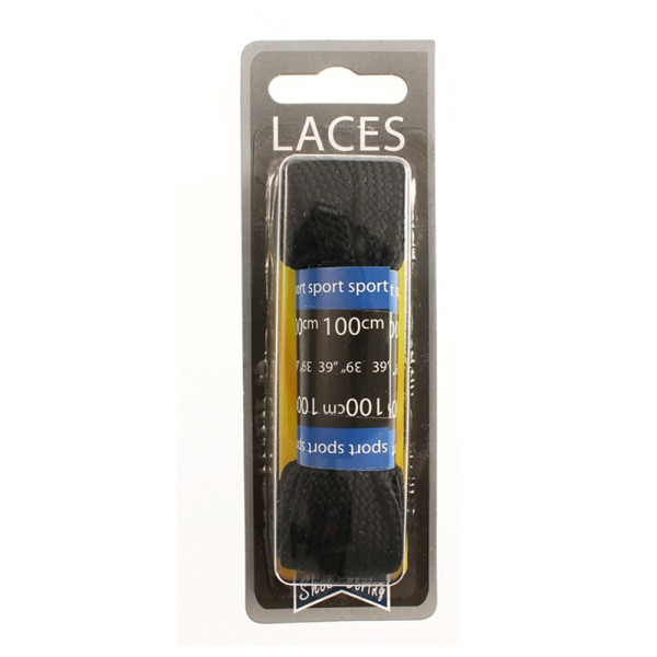 Shoe-String Blister Pack Laces Block (6 Pairs)