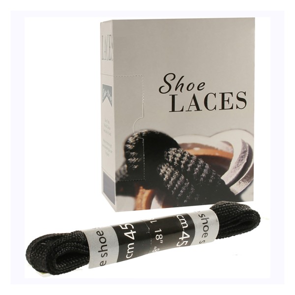 Shoe-String EECO Laces 45cm Flat (18 prs)