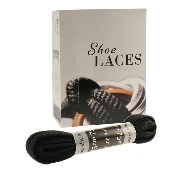 Shoe-String EECO Laces 75cm Flat (18 prs)