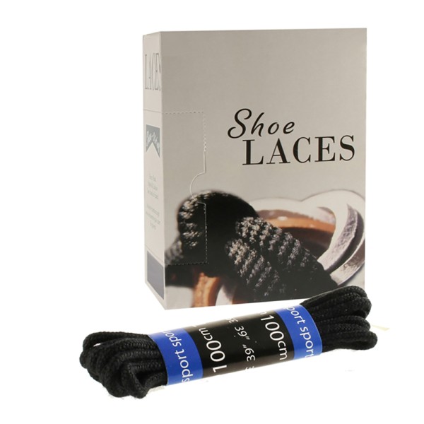 Shoe-String EECO Laces 100cm Round (12 prs)