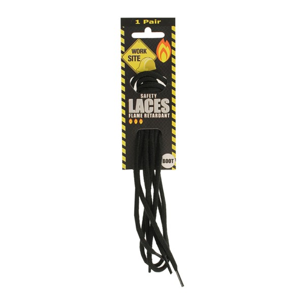 Worksite Laces On Hang Card 90cm Cord Flame Resist