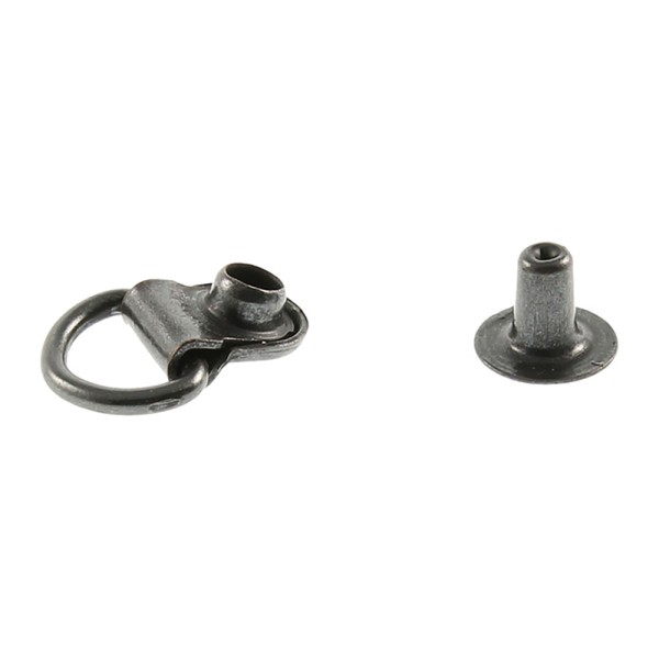 930 D Ring Eyelets Gun Metal - Bronze Finish (Bag Of 50)
