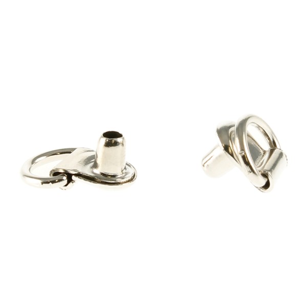 930 D Ring Eyelets Nickel Finish. (Bag Of 50)