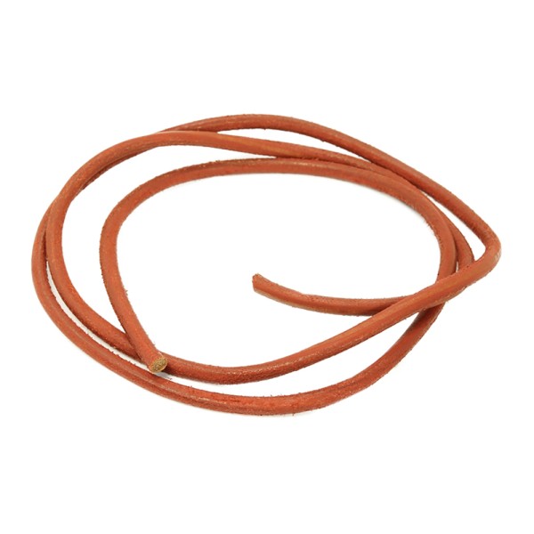 Round Leather Belting 6mm (per metre)