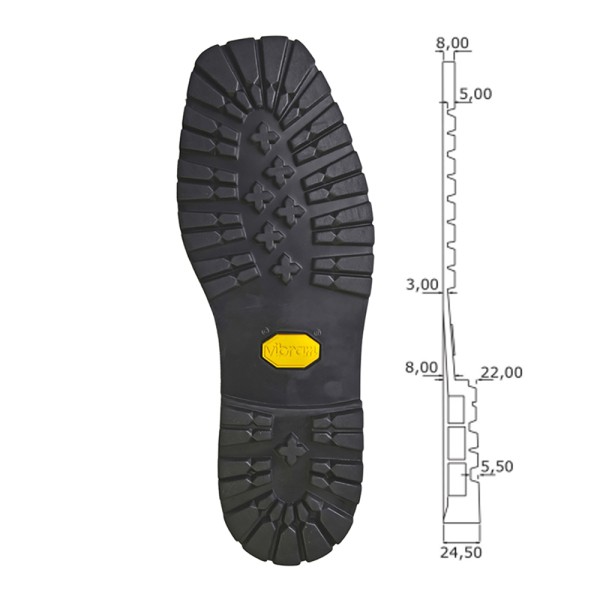 Vibram 1136 Roccia Unit