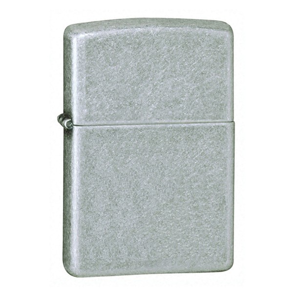 Zippo Antique Silver Plate Lighter Regular