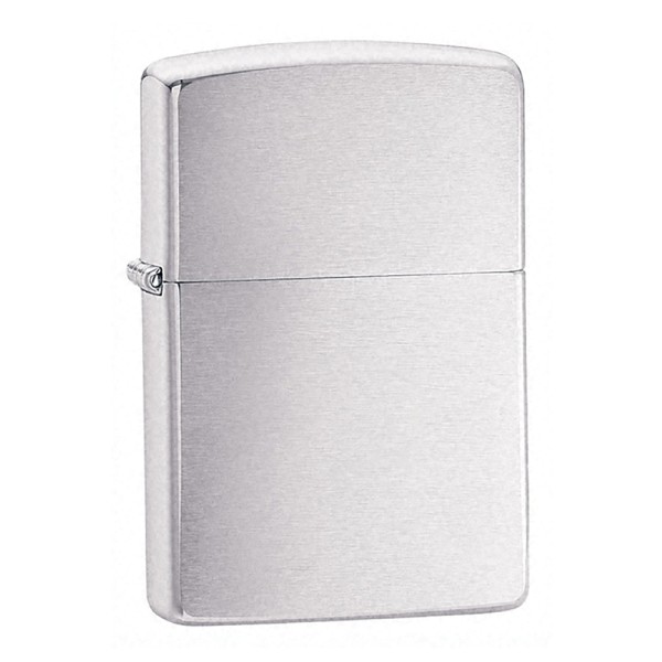 Zippo Brushed Chrome Lighter Armor
