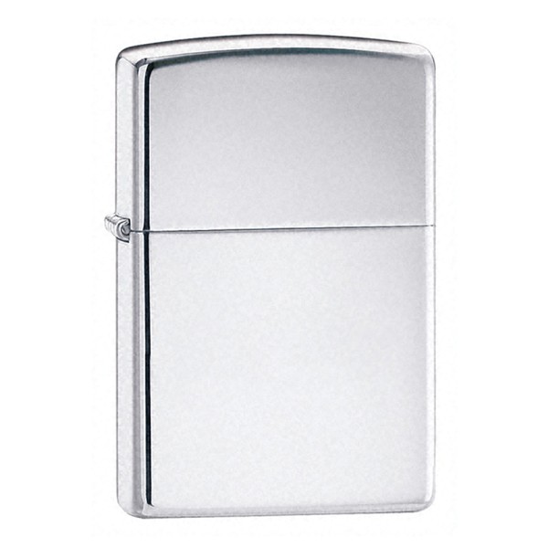 Zippo High Polished Chrome Lighter Armor