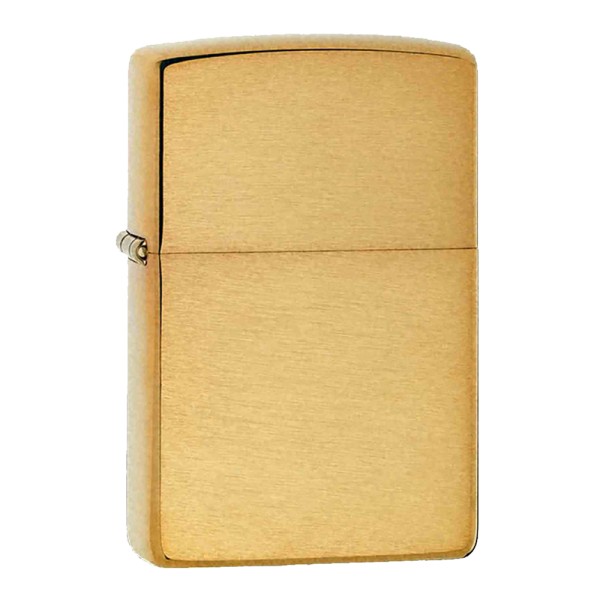 Zippo Brushed Brass Lighter 1941 Replica