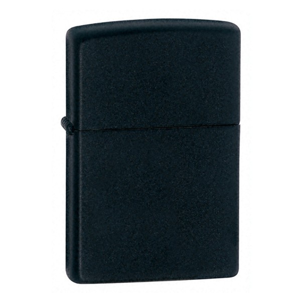 Zippo Black Matte Lighter Regular