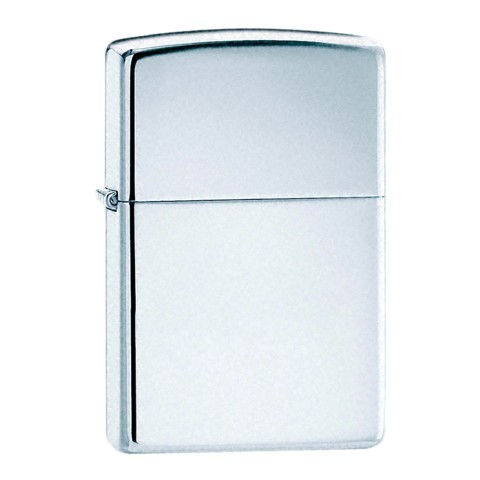 Zippo High Polished Chrome Lighter Regular