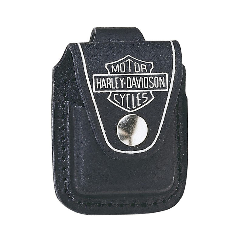 Zippo Harley-Davidson Black Leather Lighter Pouch HDPBK