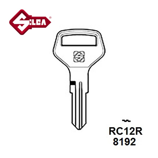 Silca RC12R Cina Cylinder Blank 