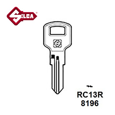 Silca RC13R Cina Mail Box Blank 