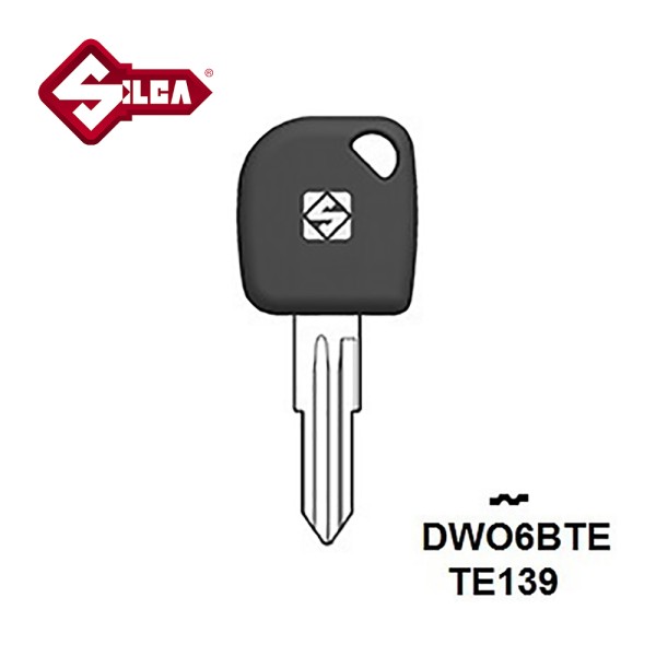 Silca DWO6BTE Chevrolet- Daewoo without Transponder TP00DAE-6-P CTP610