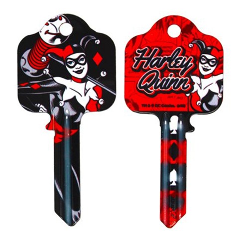 Licensed Keys - Harley Quinn - Silca Ref UL054