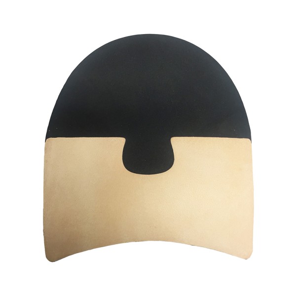 Premium Dovetail Leather Heel 1/4 Rubber Tip