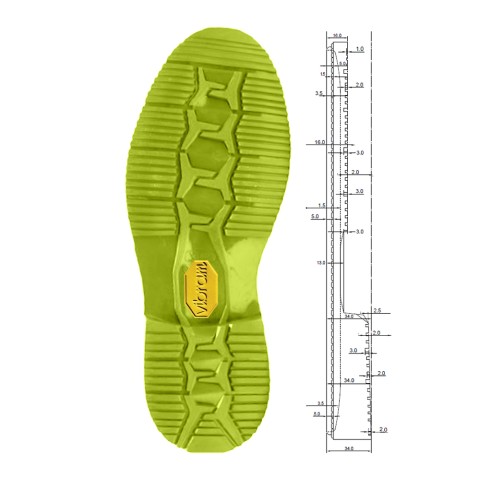Vibram 1446 Edo Unit