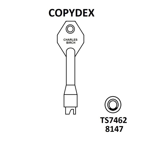 TS7452 Copydex Window Key KWL61 