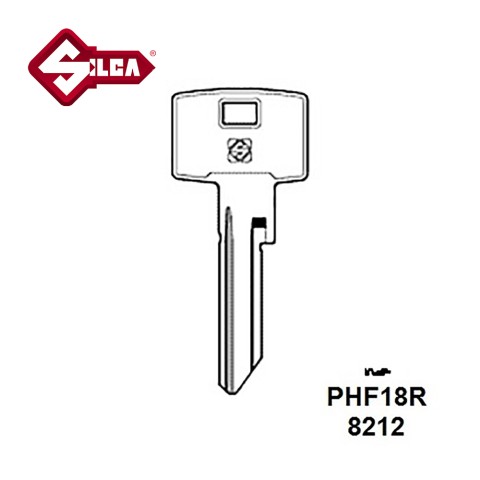 Silca PHF18R Pfaffenhain Cylinder Blank 