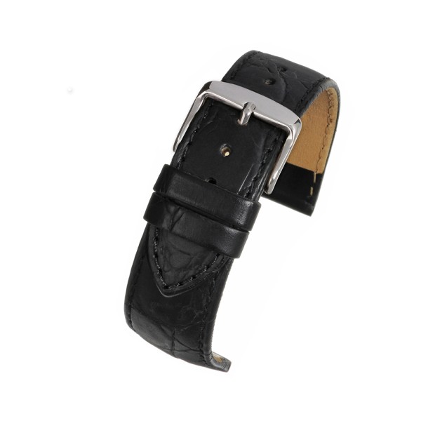 Birch High Grade Watch Straps Crocodile Grain Finish With Nubuck Lining