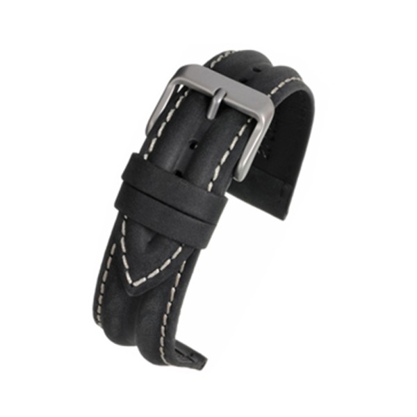 Birch Superior Leather Watch Straps With a Double Ridge Profile Water Resistant