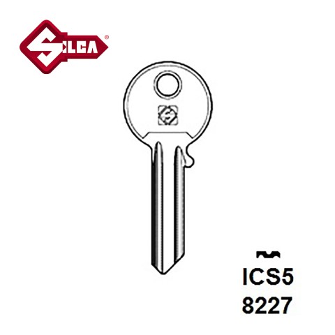 Silca ICS5 ICSA Cylinder Blank 